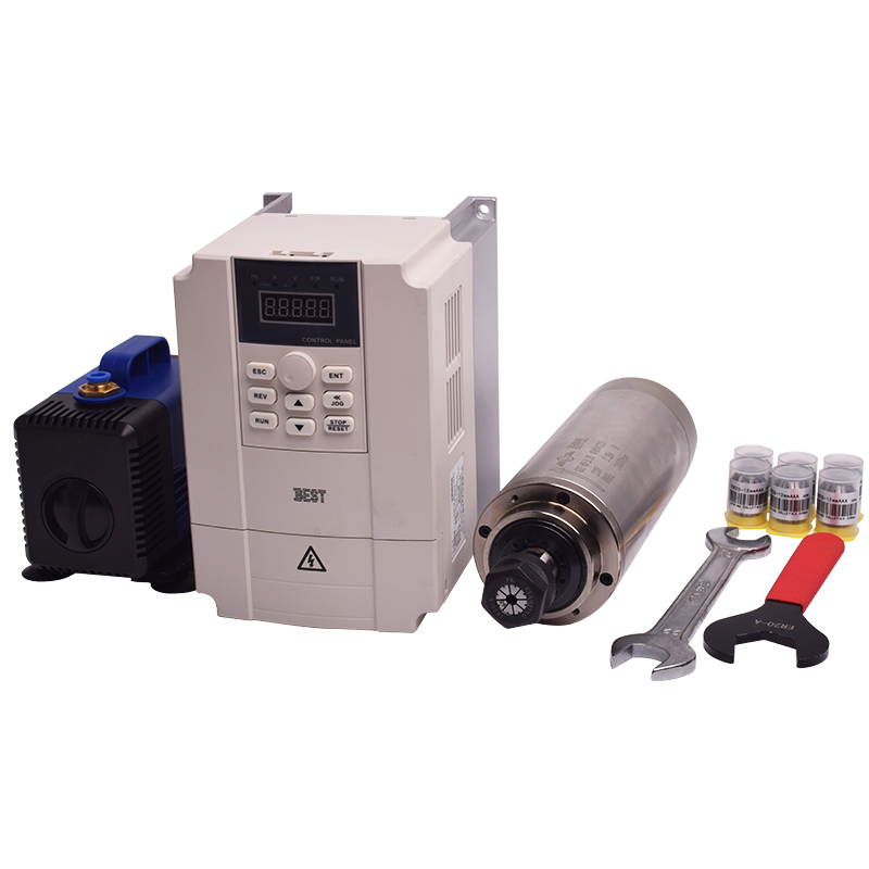 Mandrino GDZ ad alta velocità  - 2.2Kw Water Cooled Spindle Kit Vfd recensione e prezzo